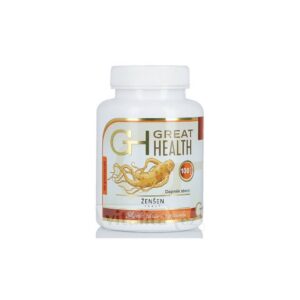 Great Health Ženšen pravý 5% ginsenosidů 100 tobolek 500 mg tobolky