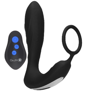 Anální kolík pro elektrosex Load of Pleasure s erekčním kroužkem a dálkovým ovládáním (14