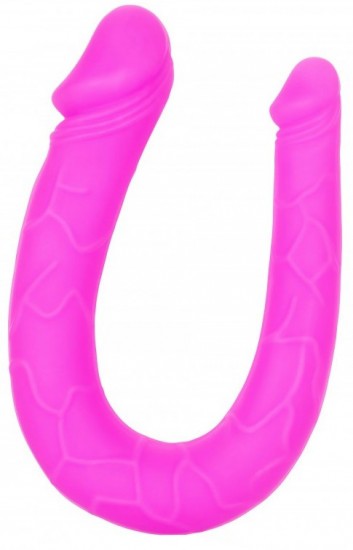 Dvojité dildo Double (14 cm) + dárek Anální lubrikační gel (130 ml)