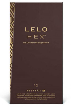 LELO Hex Respect – XL kondomy (12 ks)