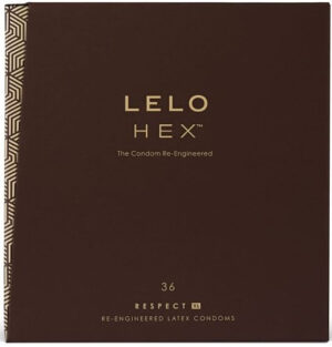 LELO Hex Respect – XL kondomy (36 ks)