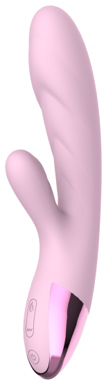 Nahřívací vibrátor s výběžkem na klitoris Lissy (20