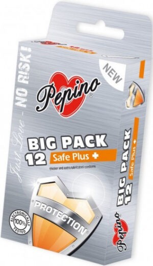 Pepino Safe Plus – zesílené kondomy (12 ks)