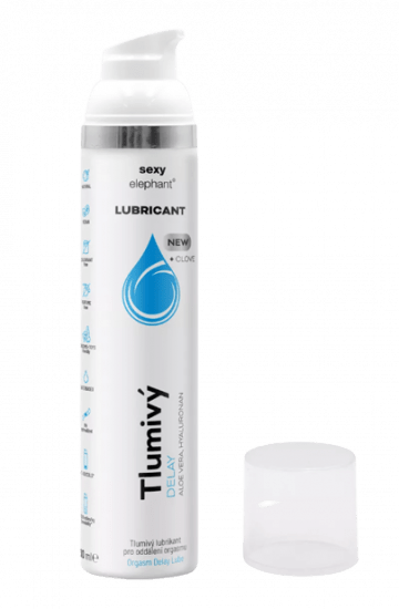 Tlumivý lubrikační gel Sexy Elephant (100 ml)